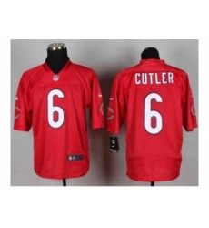 Nike Chicago Bears 6 Jay Cutler red Elite NFL Jersey
