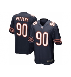 Nike Chicago Bears 90 Julius Peppers blue Game NFL Jersey