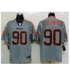 Nike Chicago Bears 90 Julius Peppers grey Elite lights out NFL Jersey
