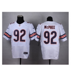 Nike Chicago Bears 92 Pernell McPhee white Elite NFL Jersey