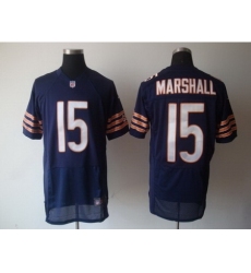 Nike chicago bears 15 brandon marshall blue Elite NFL Jersey