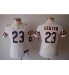 Women Nike Chicago Bears 23 Hester White Color[NIKE LIMITED Jersey]
