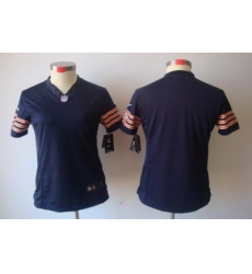 Women Nike Chicago Bears Blank Blue Color[NIKE LIMITED Jersey]