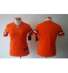 Women Nike Chicago Bears Blank Orange Color[NIKE LIMITED Jersey]