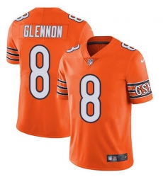 Nike Bears #8 Mike Glennon Orange Youth Stitched NFL Limited Rush Jersey