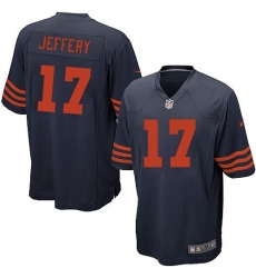 Nike NFL Chicago Bears #17 Alshon Jeffery Blue Youth Elite Alternate Jersey