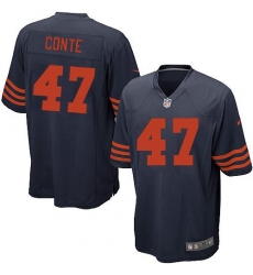 Nike NFL Chicago Bears #47 Chris Conte Blue Youth Elite Alternate Jersey