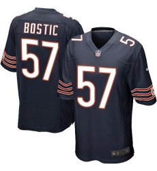 Nike NFL Chicago Bears #57 Jon Bostic Navy Blue Youth Elite Team Color Jersey