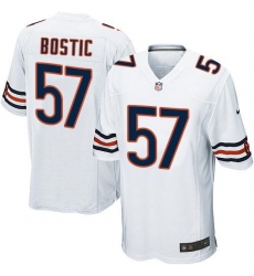 Nike NFL Chicago Bears #57 Jon Bostic White Youth Limited Road Jersey