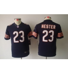 Youth Nike Chicago Bears #23 Devin Hester Blue Color Limited Jerseys