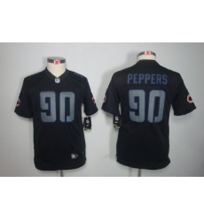 Youth Nike Chicago Bears #90 Julius Peppers Black jerseys[Impact Limited]