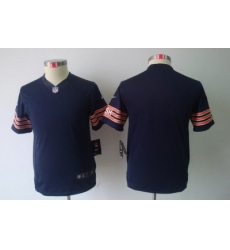 Youth Nike NFL Chicago Bears Blank Blue Limited Jerseys