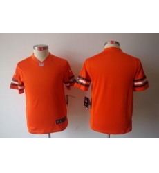 Youth Nike NFL Chicago Bears Blank Orange Limited Jerseys