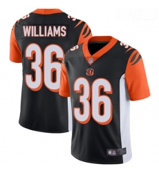Bengals 36 Shawn Williams Black Team Color Men Stitched Football Vapor Untouchable Limited Jersey