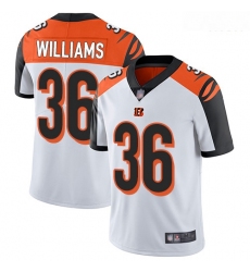 Bengals 36 Shawn Williams White Men Stitched Football Vapor Untouchable Limited Jersey
