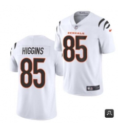 Men Cincinnati Bengals #85 Tee Higgins 2021 White Vapor Untouchable Limited Stitched NFL Jersey