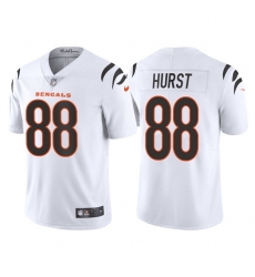 Men Cincinnati Bengals 88 Hayden Hurst White Vapor Untouchable Limited Stitched Jersey