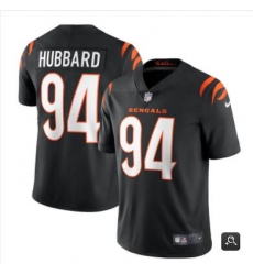 Men Cincinnati Bengals #94 Sam Hubbard 2021 Black Vapor Untouchable Limited Stitched NFL Jersey