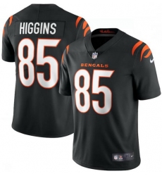 Men Nike Cincinnati Bengals 85 Tee Higgins Black Vapor Limited Jersey