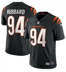Men Nike Cincinnati Bengals 94 Sam Hubbard Black Vapor Limited Jersey