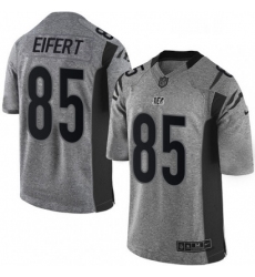 Mens Nike Cincinnati Bengals 85 Tyler Eifert Limited Gray Gridiron NFL Jersey