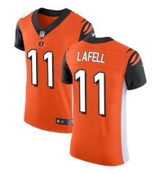 Nike Bengals #11 Brandon LaFell Orange Alternate Mens Stitched NFL Vapor Untouchable Elite Jersey