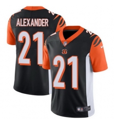 Nike Bengals 21 Mackensie Alexander Black Team Color Men Stitched NFL Vapor Untouchable Limited Jersey