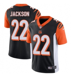 Nike Bengals #22 William Jackson Black Team Color Mens Stitched NFL Vapor Untouchable Limited Jersey