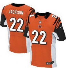 Nike Bengals #22 William Jackson Orange Alternate Mens Stitched NFL Elite Jersey