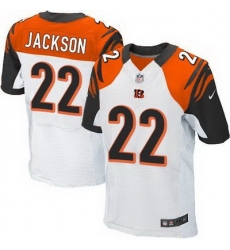 Nike Bengals #22 William Jackson White Mens Stitched NFL Elite Jersey