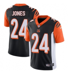 Nike Bengals #24 Adam Jones Black Team Color Mens Stitched NFL Vapor Untouchable Limited Jersey
