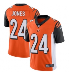 Nike Bengals #24 Adam Jones Orange Alternate Mens Stitched NFL Vapor Untouchable Limited Jersey