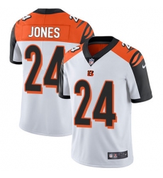 Nike Bengals #24 Adam Jones White Mens Stitched NFL Vapor Untouchable Limited Jersey