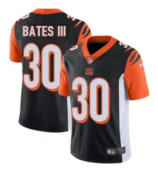 Nike Bengals #30 Jessie Bates III Black Team Color Mens Stitched NFL Vapor Untouchable Limited Jersey