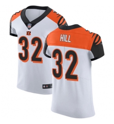 Nike Bengals #32 Jeremy Hill White Mens Stitched NFL Vapor Untouchable Elite Jersey