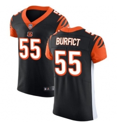 Nike Bengals #55 Vontaze Burfict Black Team Color Mens Stitched NFL Vapor Untouchable Elite Jersey