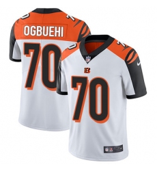 Nike Bengals #70 Cedric Ogbuehi White Mens Stitched NFL Vapor Untouchable Limited Jersey