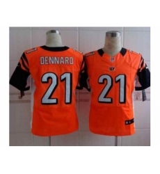 Nike Cincinnati Bengals 21 Darqueze Dennard orange Elite NFL Jersey
