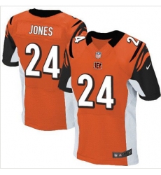 Nike Cincinnati Bengals #24 Adam Jones Orange Alternate Mens Stitched NFL Elite Jersey