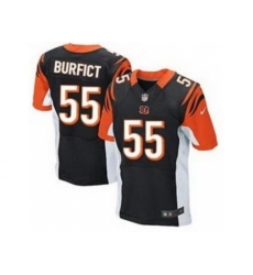 Nike Cincinnati Bengals 55 Vontaze Burfict Black Elite NFL Jersey