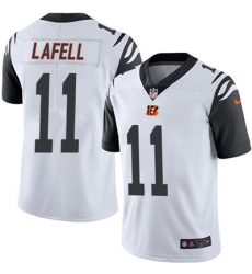 Youth Nike Bengals #11 Brandon LaFell White Stitched NFL Limited Rush Jersey