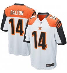 Youth Nike Cincinnati Bengals 14 Andy Dalton Game White NFL Jersey