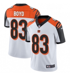 Youth Nike Cincinnati Bengals 83 Tyler Boyd Vapor Untouchable Limited White NFL Jersey