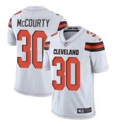 Men Nike Browns #30 Jason McCourty White Stitched NFL Vapor Untouchable Limited Jersey