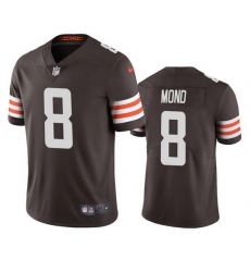 Men's Cleveland Browns #8 Kellen Mond Brown Vapor Untouchable Limited Stitched Jersey