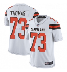 Mens Nike Cleveland Browns 73 Joe Thomas White Vapor Untouchable Limited Player NFL Jersey
