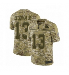 Mens Odell Beckham Jr Limited Camo Nike Jersey NFL Cleveland Browns 13 2018 Salute to Service