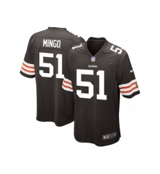 Nike Cleveland Browns 51 Barkevious Mingo brown Game NFL Jersey