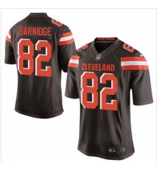 Nike Cleveland Browns #82 Gary Barnidge Brown Team Color Mens Stitched NFL New Elite Jersey