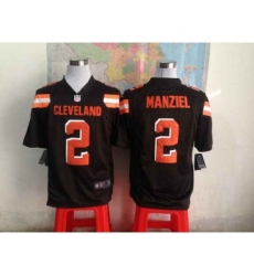 nike nfl jerseys cleveland browns 2 manziel brown[game][new style]